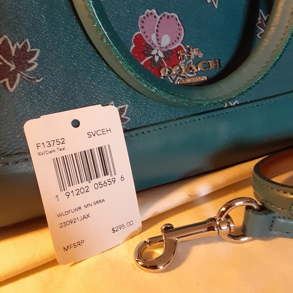 Coach Mini Sierra Satchel NWT - Picture 6 of 6